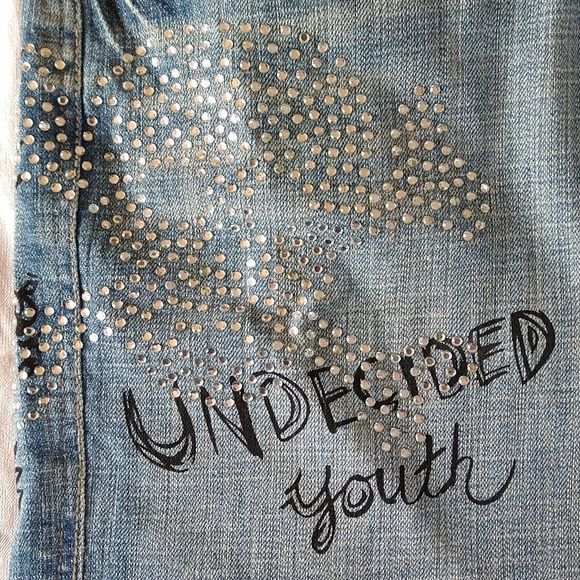 Z. Cavaeicci Mini Undecided Youth Hot Love Cotton 18 Skirt - Picture 6 of 15